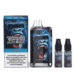 Puff-Hybride Ice Blueby - Torna Max 30000 - Torna-Bar - GOBAR