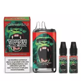 Puff-Hybride Strawberry Kiwi Ice Torna Max 30K - Torna-Bar - Gobar