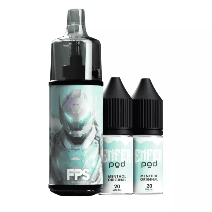 Puff rechargeable fran&ccedil;aise 30k -  Menthol Original