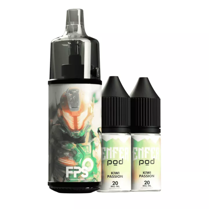 Puff rechargeable fran&ccedil;aise 30k -  Kiwi Passion