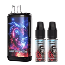 Puff-Hybride Black Dragon Ice Kong Max 30K - Gobar