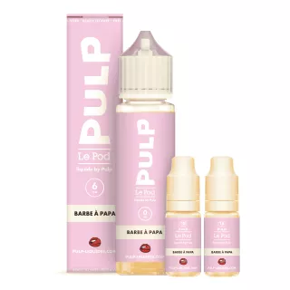 E-Liquid Barbe &agrave; Papa - Le Pod Liquide - 60ml - Pulp