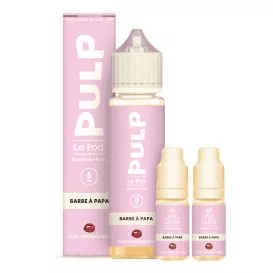 E-Liquide Barbe à Papa - Le Pod Liquide - 60ml - Pulp