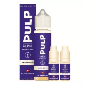 E-Liquide Cassis Givré - Le Pod Liquide - 60ml - Pulp
