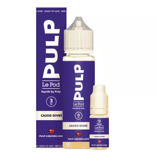 E-Liquide Cassis Givr&eacute; - Le Pod Liquide - 60ml - Pulp
