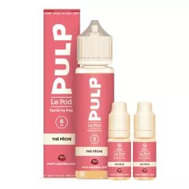 E-Liquide Thé Pêche - Le Pod Liquide - 60ml - Pulp