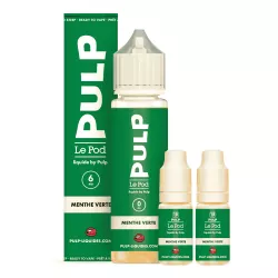 E-Liquide Menthe Verte - Le Pod Liquide - 60ml - Pulp
