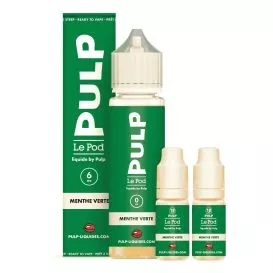 E-Liquid Menthe Verte - Le Pod Liquide - 60ml - Pulp