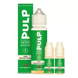 E-Liquide Kiwi Dragon Glacé - Le Pod Liquide - 60ml - Pulp