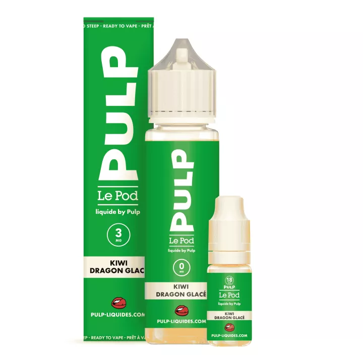 E-liquide Le Pod by Pulp - 60 ml - Kiwi Dragon Glac&eacute;