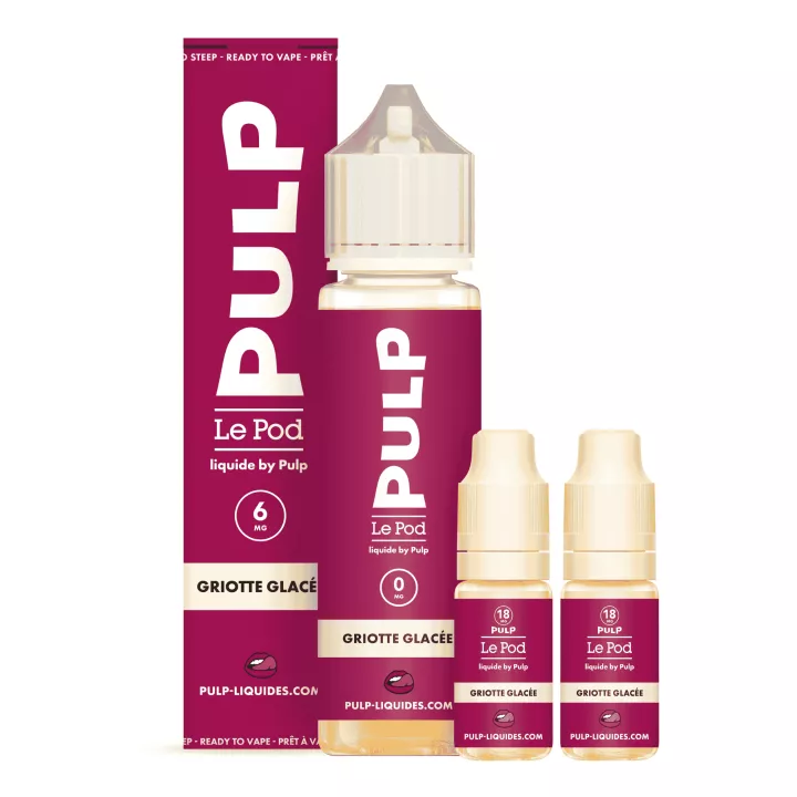 E-liquide Le Pod by Pulp - 60 ml - Griotte Glac&eacute;e