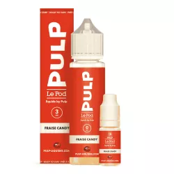 E-Liquide Fraise Candy - Le Pod Liquide - 60ml - Pulp