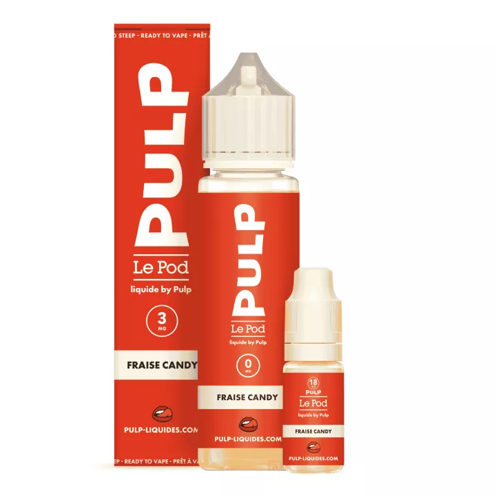 E-liquide Le Pod by Pulp - 60 ml - Fraise Candy