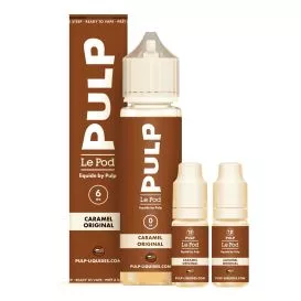 E-Liquid Caramel Original - Le Pod Liquide - 60ml - Pulp