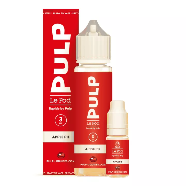 E-liquide Le Pod by Pulp - 60 ml - Apple Pie