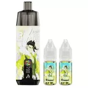 Puff Hybride Green Blitz Shisha Plus 28K - JNR x Fighter Fuel