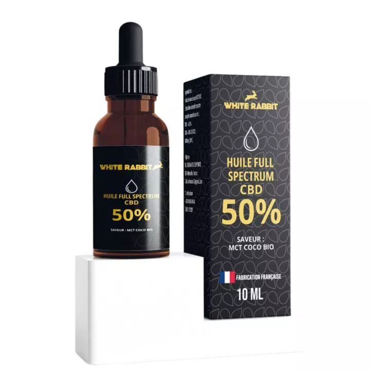 &Ouml;l CBD Full Spectrum MTC Coco Bio - White