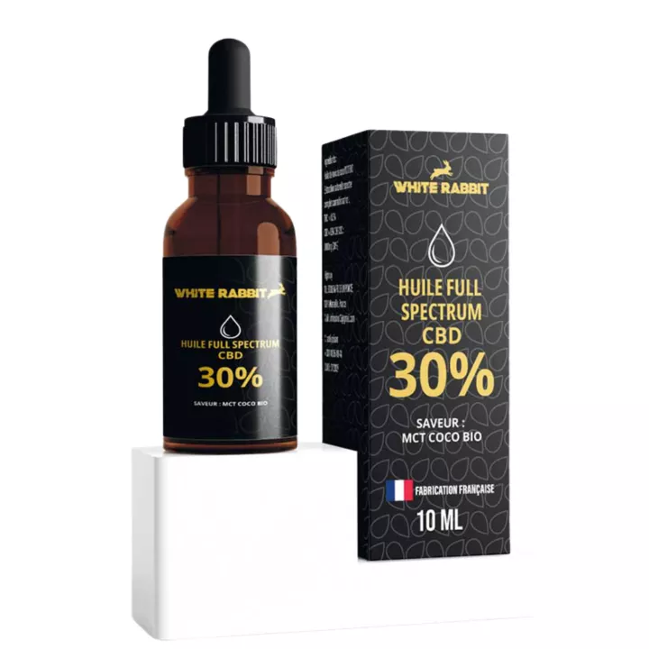 &Ouml;l CBD Full Spectrum MTC Coco Bio - White