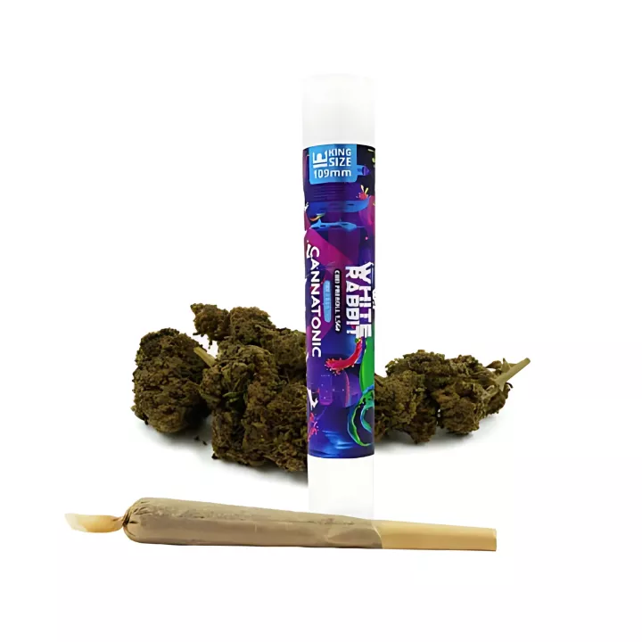 Joint pr&eacute;-roul&eacute; CBD Cannatonic - White Rabbbit