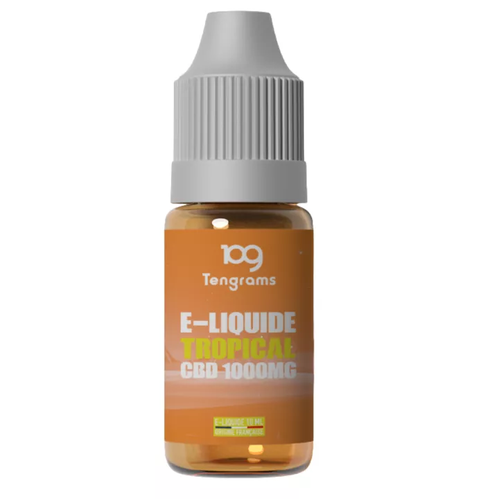 E-liquide CBD 1000 mg ou 2000 mg - Tropical - Tengrams