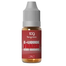 E-liquid CBD Fraise - 10ml - Tengrams