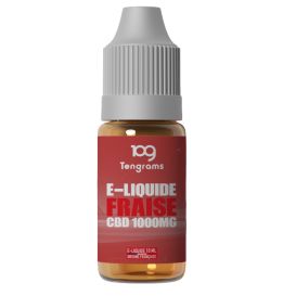 E-liquide CBD Fraise - 10ml - Tengrams