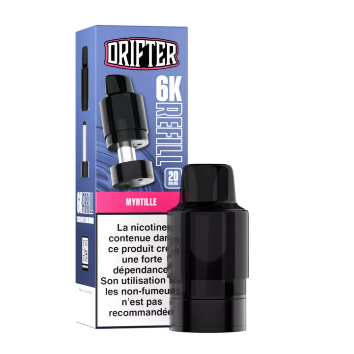 Cartouche Drifter Bar 6K - Myrtille