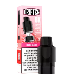 Patrone Puff Fraise Glac&eacute;e - Drifter Bar