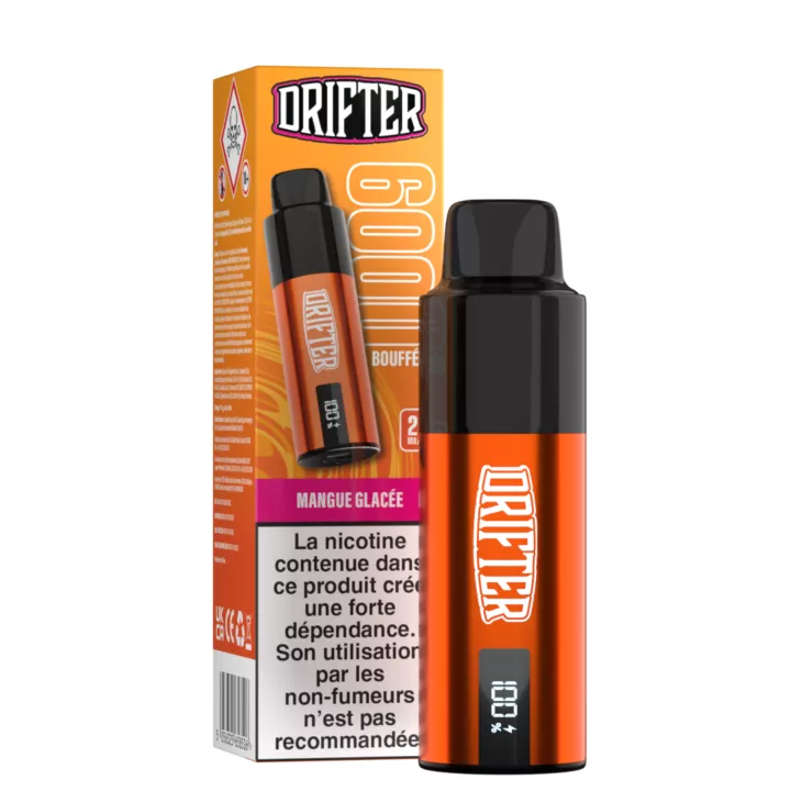 Drifter Bar 6K - wiederaufladbarer Puff - Gefrorene Mango