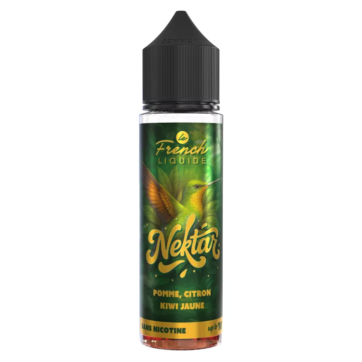 E-liquide Nektar 50ml - Pomme Citron Kiwi Jaune - Le French Liquide