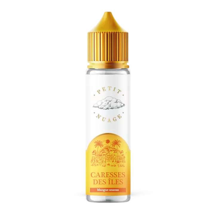 E-Liquid Caresses Des &icirc;les - 50ml - Petit Nuage