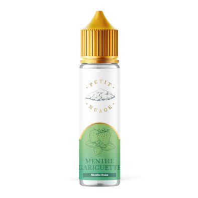 E-liquid Menthe Gariguette - 50ml - Petit Nuage 0