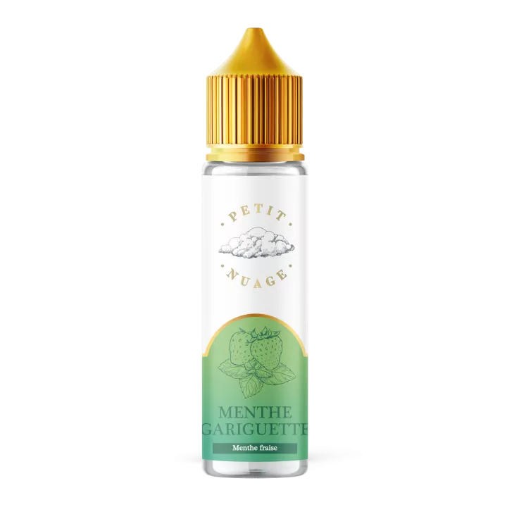 E-Liquid Menthe Gariguette - 50ml - Petit Nuage