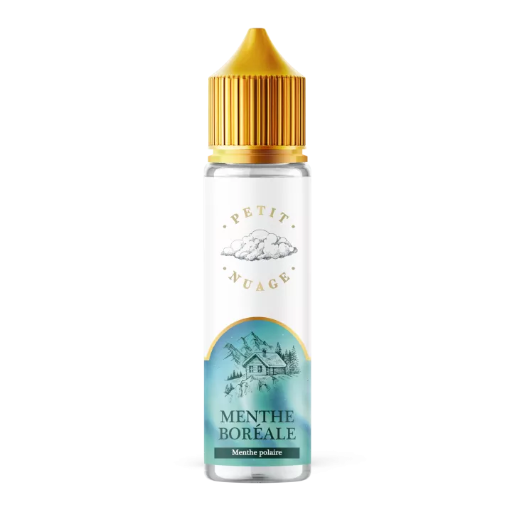 E-liquide Menthe Bor&eacute;ale - 50ml - Petit Nuage