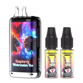 Puff-Hybride Raspberry Watermelon Ice Kong Max 30K - Gobar