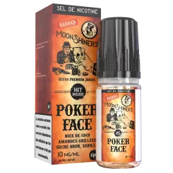 E-Liquid Nikotinsalze Poker Face - Moonshiners - 10ml - Le French Liquide