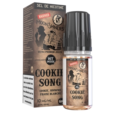 E-Liquid Nikotinsalze Cookie Song - Moonshiers - 10ml - Le French Liquide 0