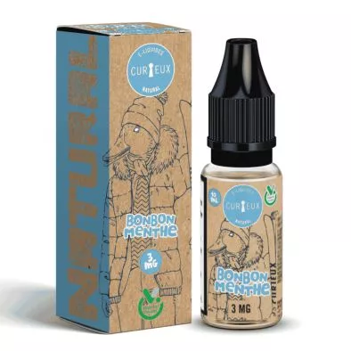 E-Liquide Bonbon Menthe - Edition NATURAL - 10ml - Curieux 0