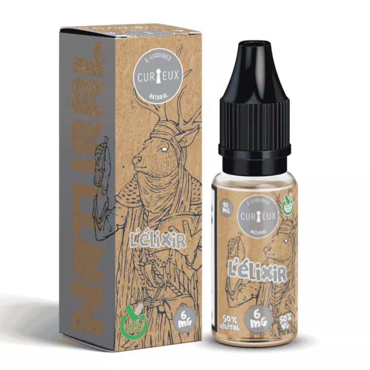 E-Liquid Elixir 10 ml - Curieux