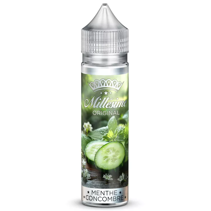 E-Liquid Mill&eacute;sime - Minze Gurke - 50 ml