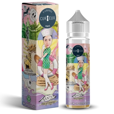 E-liquide Nantes Est à L'Ouest - Hexagone - 50 ml - Curieux 0