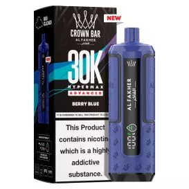 Puff Hybride Berry Blue Hyper Max 30K - Crown Bar - AI Fakher