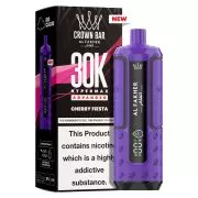 Puff Hybride Cherry Fiesta Hyper Max 30K - Crown Bar - AI Fakher