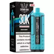 Puff-Hybride Gum Mint Hyper Max 30K - Crown Bar - AI Fakher