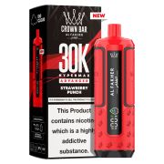Puff-Hybride Strawberry Punch Hyper Max 30K - Crown Bar - AI Fakher