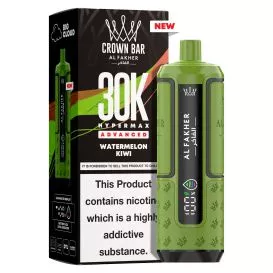 Puff Hybride Watermelon Kiwi Hyper Max 30K - Crown Bar - AI Fakher