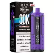 Puff Hybride Blueberry Mint Hyper Max 30K - Crown Bar - AI Fakher