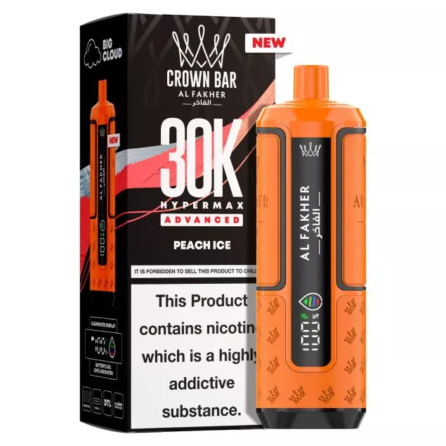 Puff Al Fakher 30K  30.000 Zge  Peach Ice