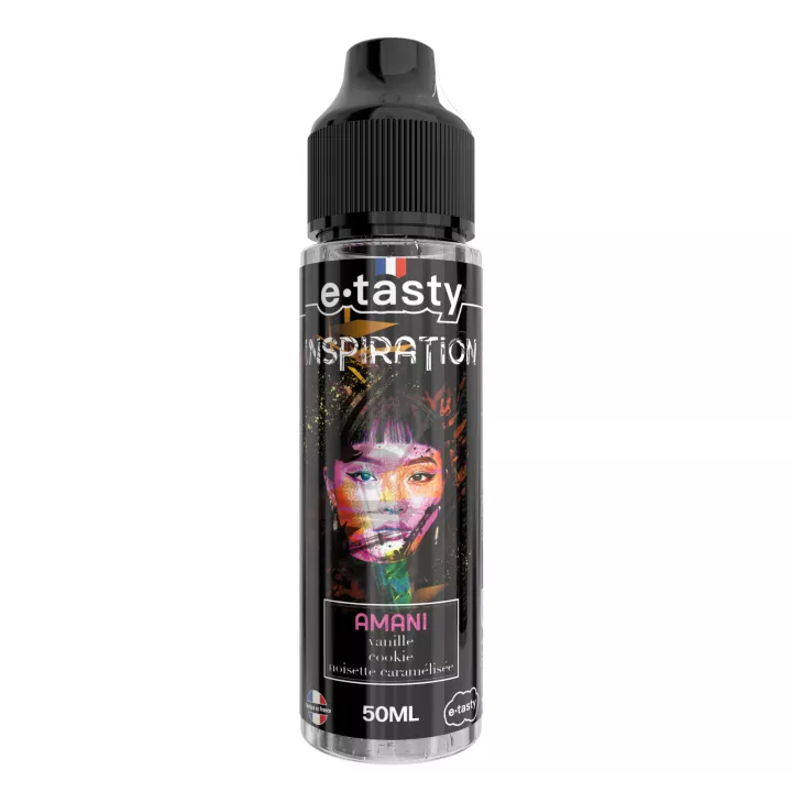 E-Liquid Amani - vanille cookie, noisette caram&eacute;lis&eacute;e - 50 ml