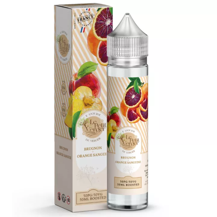E-liquide Le Petit Verger - 50 ml - Brugnon Orange Sanguine